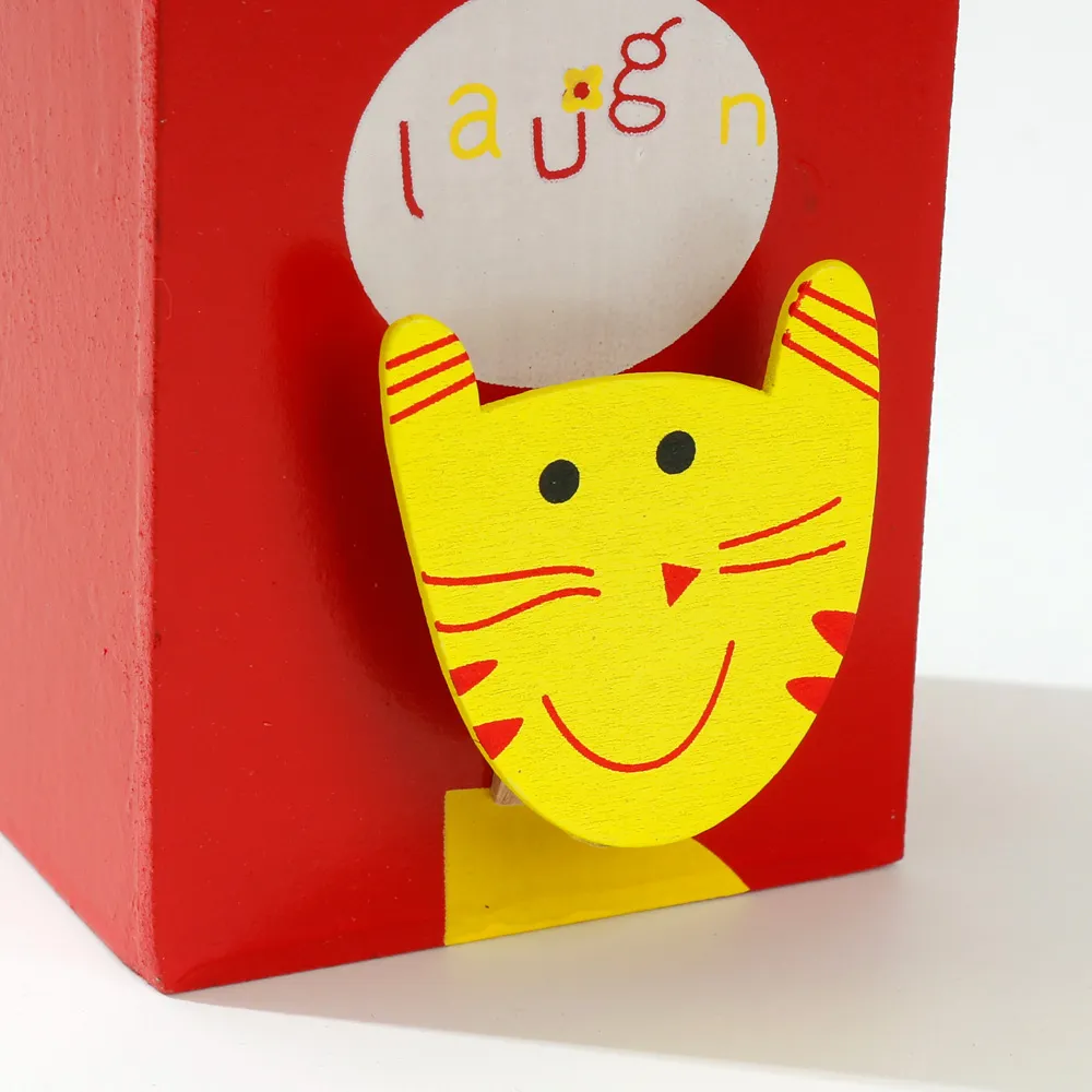 Tiermuster Bleistifthalter Stiftbehälter Aufbewahrungsbox für Büroschreibtisch Heimdekoration rot big image 1