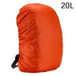 Waterproof Dustproof Backpack Rain Dust Cover for Hiking Camping Traveling Orange