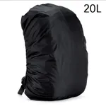Waterproof Dustproof Backpack Rain Dust Cover for Hiking Camping Traveling Black