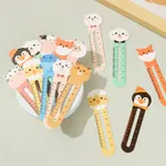 50pcs Cute Animals Bookmarks Ruler for Kids Students Cartoon Animal Party Favor  image 2