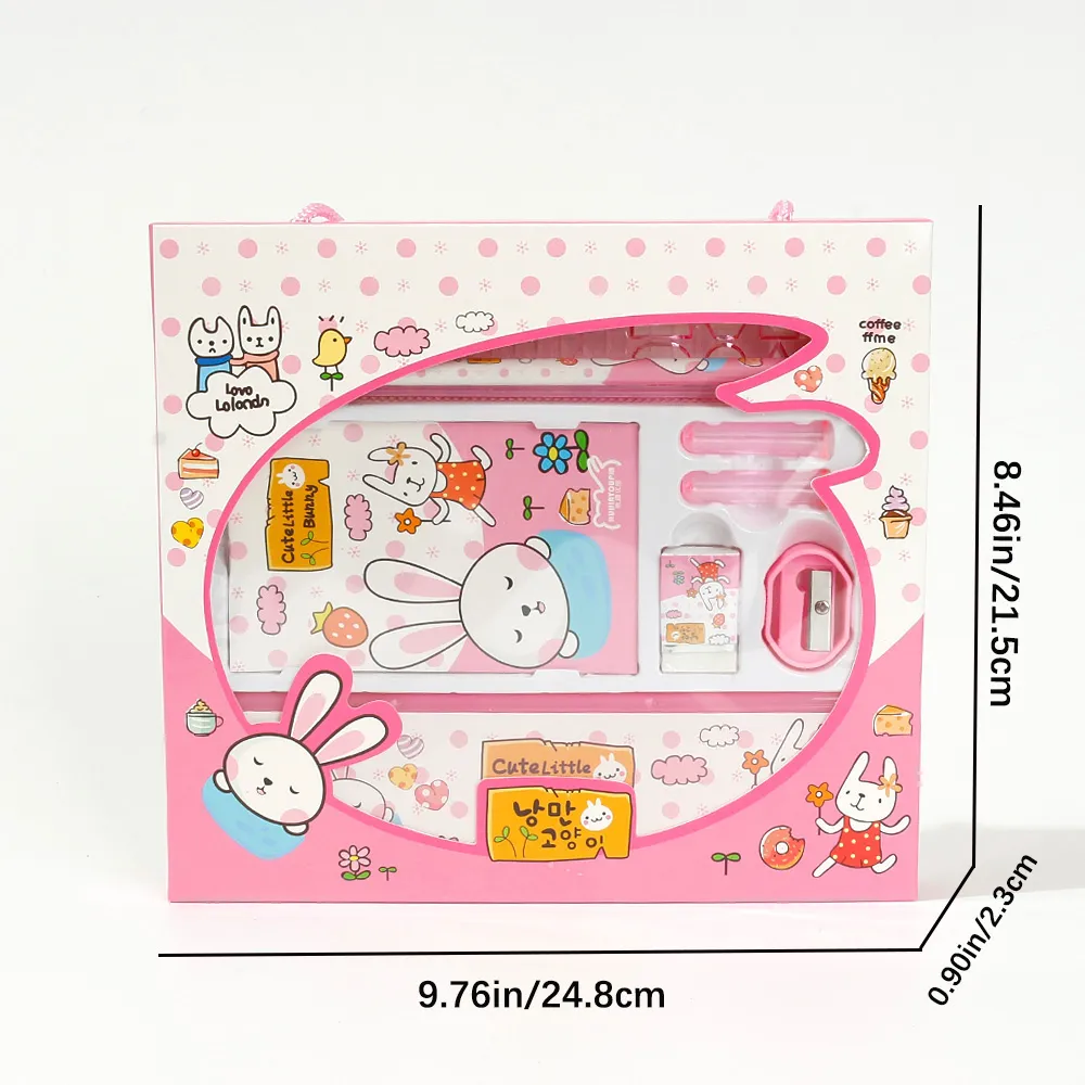 Cute Various Cartoon Animals Stationery Set big image 6