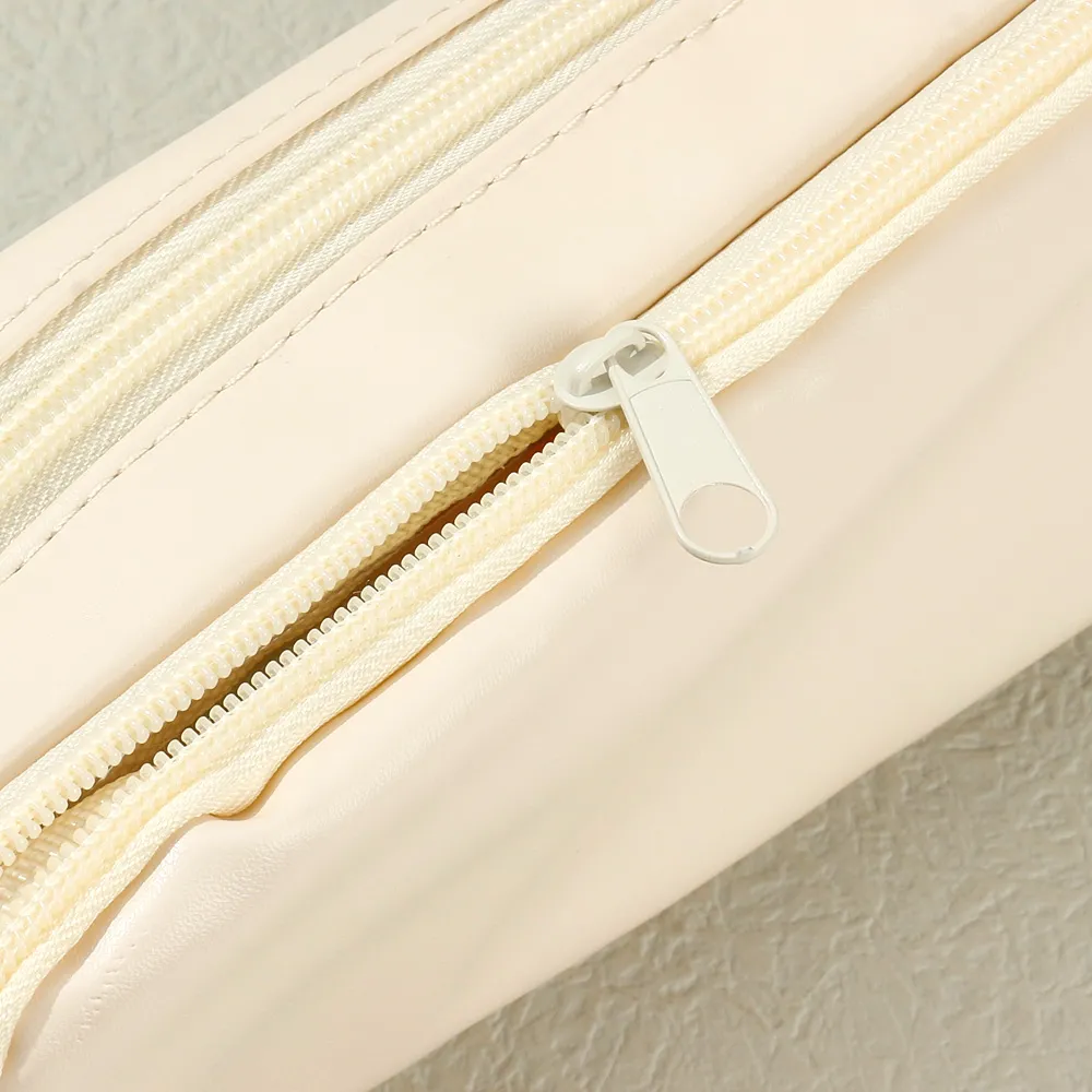 Pencil Bag Student Popular Double-layer Large Capacity Stationery Bag   image 5