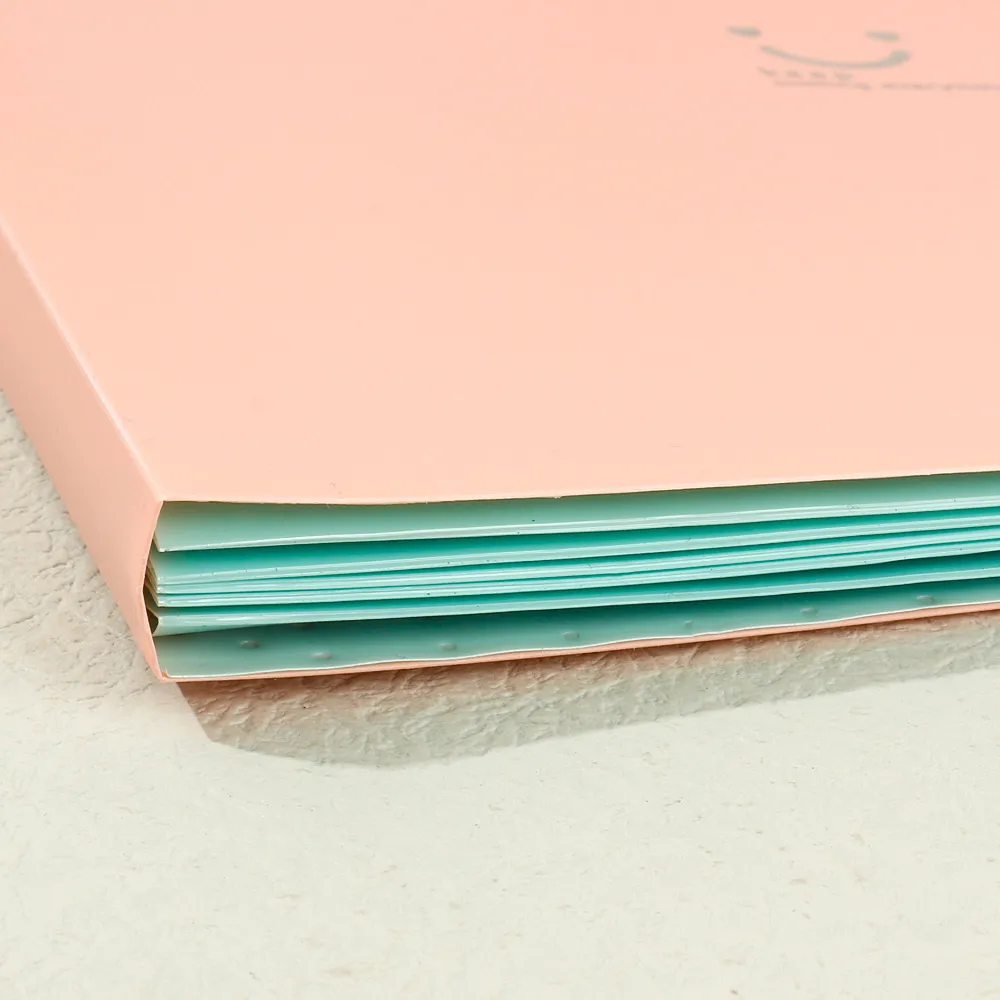 Candy Color Folder Multi-layer Insert 5 into A4 Folder File Bag Organ Bag Test Paper File Storage Bag big image 6