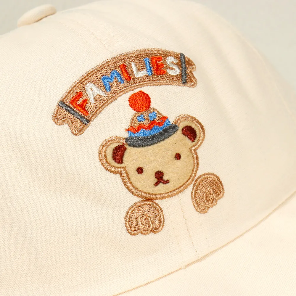 Baby/Toddler 100% Cotton Little Bear Embroidery Fisherman Hat  big image 3