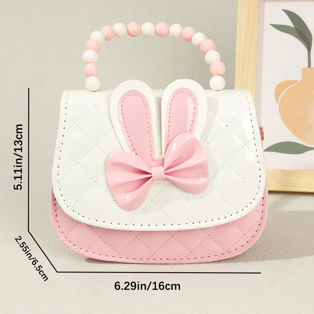 Toddler/Kid Cute Bow Decor Cartoon Portable Coin Purse big image 6