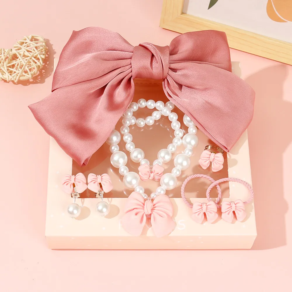 8件裝兒童珠寶禮盒 粉色 big image 1