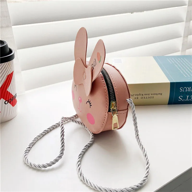 Adorable Animal Bag for Girls Pink image 4