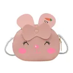 Adorable Animal Bag for Girls Pink image 5