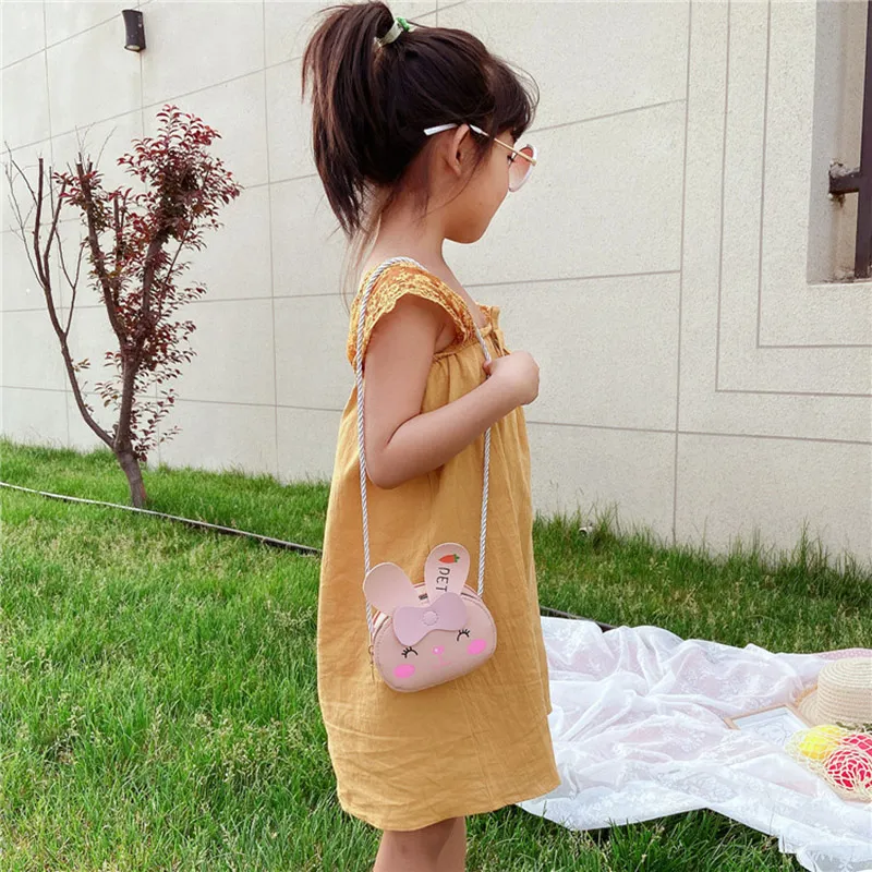 Adorable Animal Bag for Girls Pink big image 1