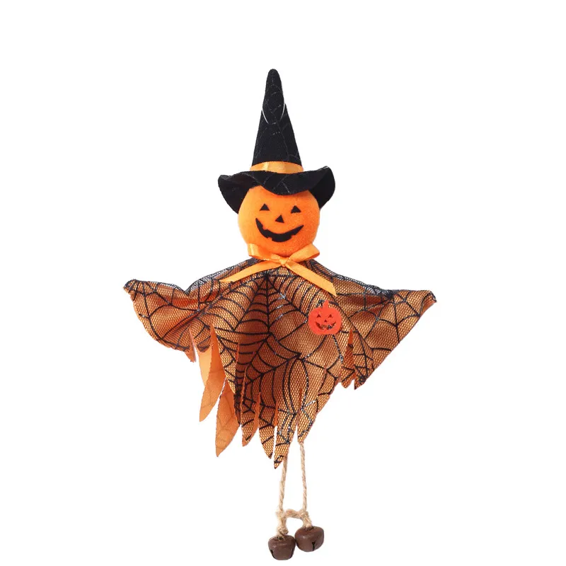 Poupées De Décoration D’Halloween - Disponibles En Trois Styles Fantômes, Sorcières Et Citrouilles
