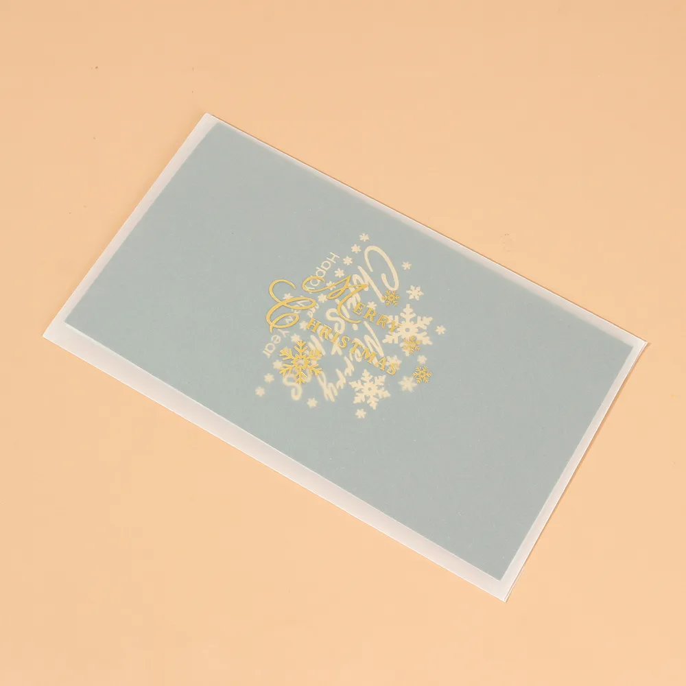 3D Christmas Tree Greeting Card Green image 5