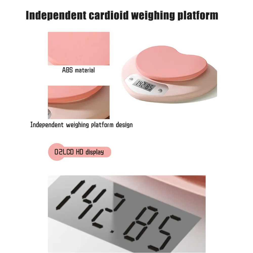 Mini USB Rechargeable Kitchen Scale for Precise Weighing and Baking  image 3