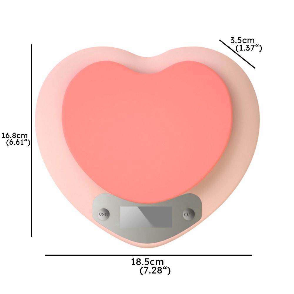 

Mini USB Rechargeable Kitchen Scale for Precise Weighing and Baking