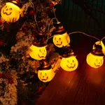 Set of 10 Halloween Witch Pumpkin LED Light Strings  image 3