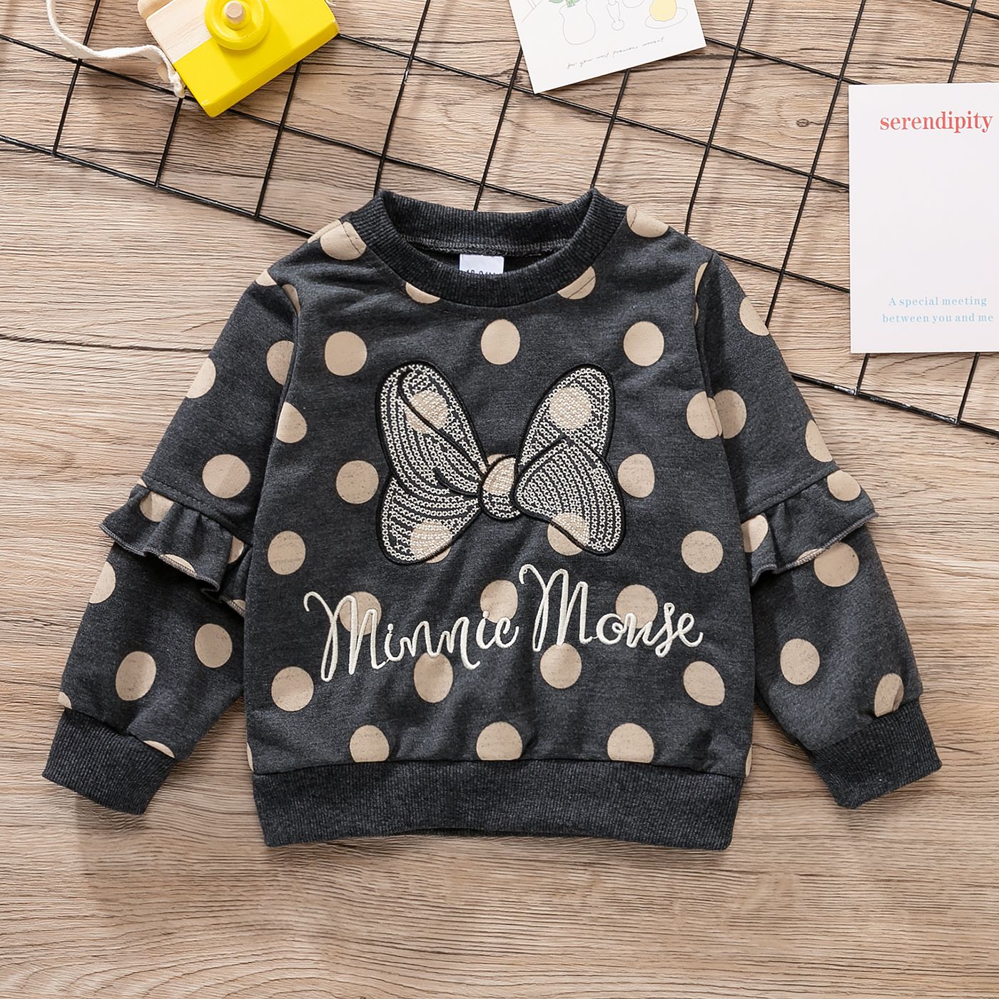 Toddler Girl 100% Cotton Letter Butterfly/Floral Animal Print Pullover Sweatshirt