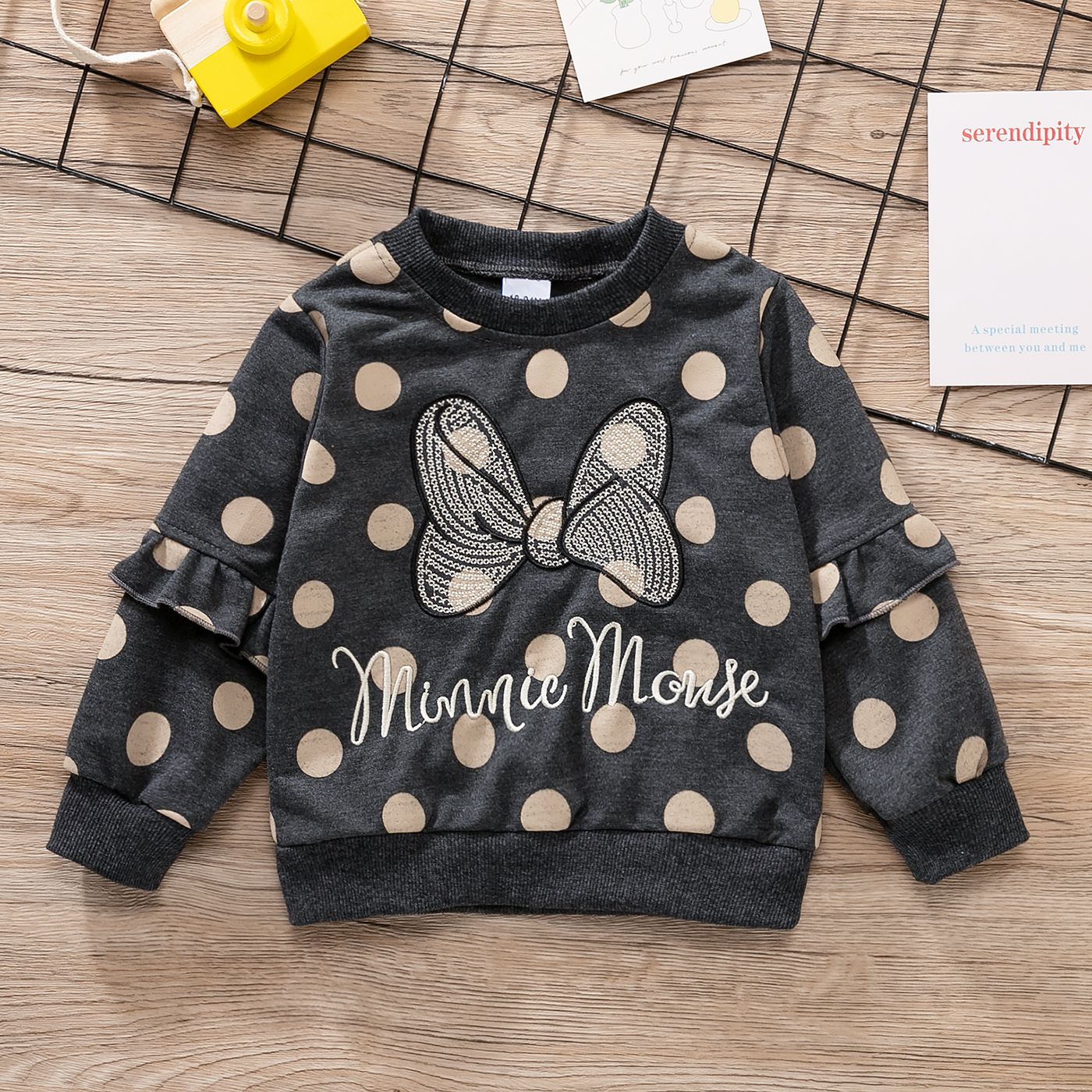 

Toddler Girl 100% Cotton Letter Butterfly/Floral Animal Print Pullover Sweatshirt