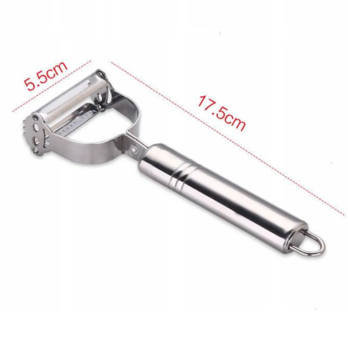 High Quality Stainless Steel Multifunctional Potato Cucumber Carrot Fruit Peeler Vegetable Slicer  image 6