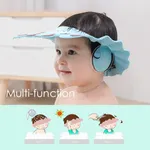 Baby Shower Caps Shampoo Cap Wash Hair Kids Bath Visor Hats Adjustable Shield Waterproof Ear Protection Eye Children Hats Infant  image 2
