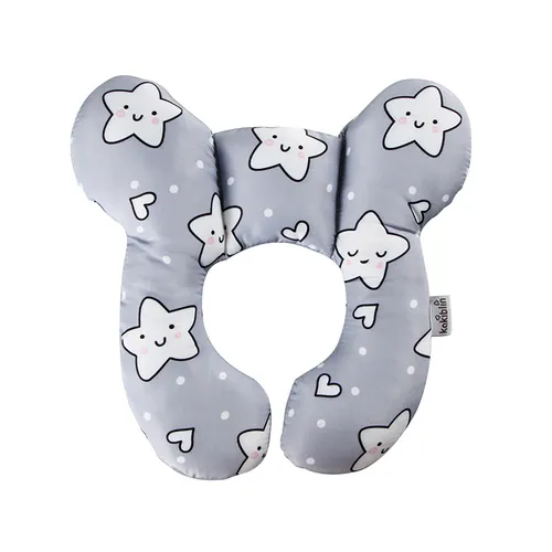 Cartoon Baby Travel Pillow Infant Head and Neck Support Pillow pour siège d’auto Pushchair