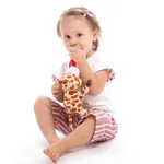 Soft Plush Toy Pacifier Holder with Detachable Pacifier for 0-40 Months  image 5