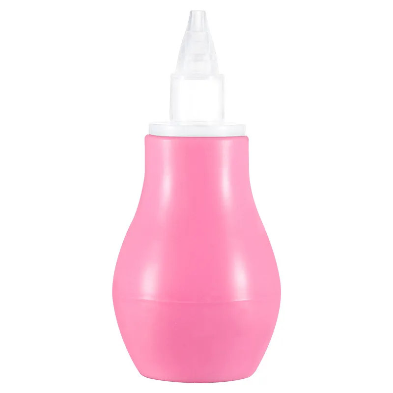 Silicone Baby Nasal Aspirator Safe Newborn Nose Cleaner Mucus Sucker Suction Snot Tweezers  image 1