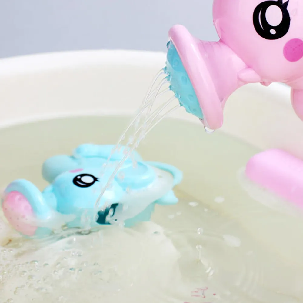 

1Pc Baby Cartoon Elephant Shampoo Cup Multipurpose Infant Shower Supplies