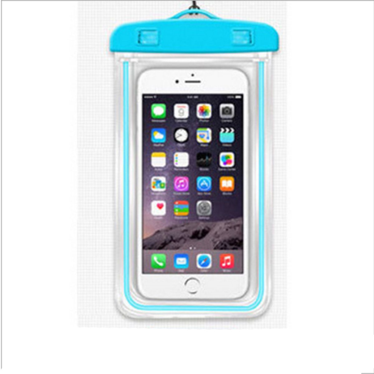

Luminous Waterproof Swimming Phone Bag With Neck Strap