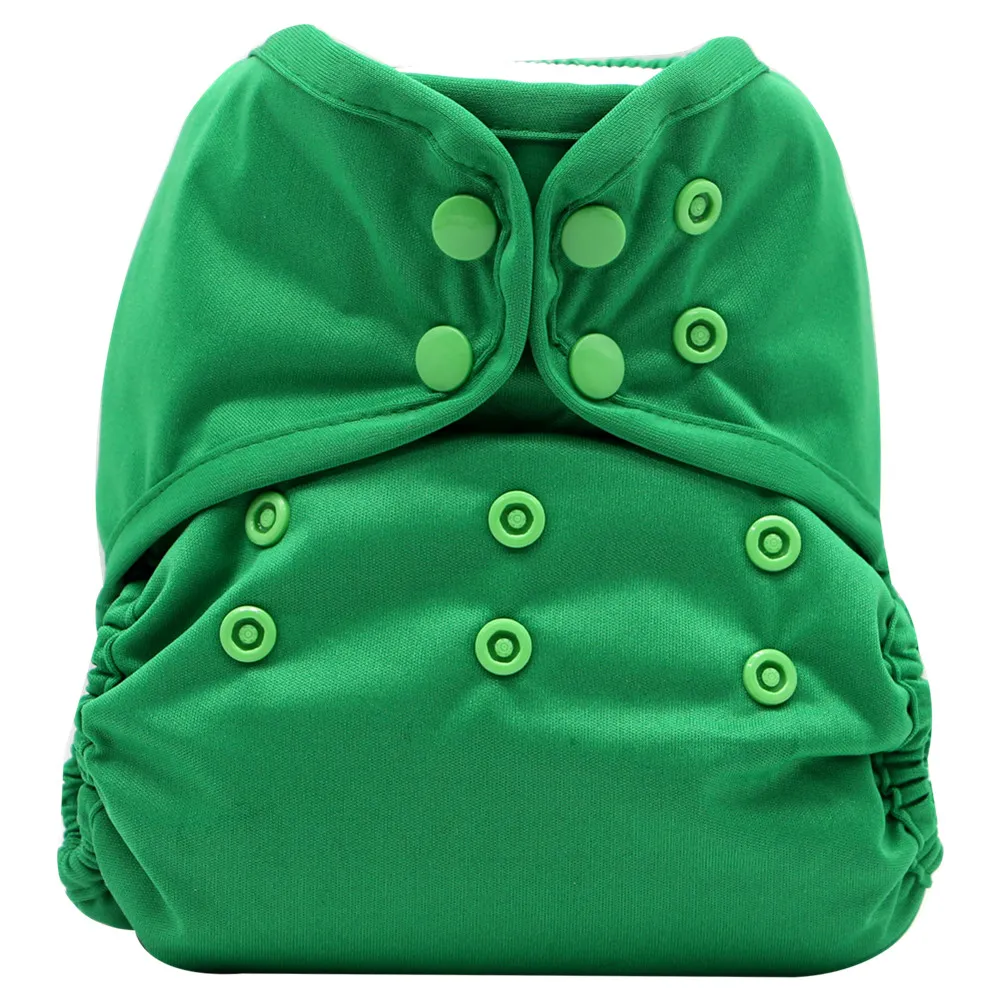 fralda de pano sólida à prova d'água fraldas laváveis para bebês fraldas de pano reutilizáveis  big image 1
