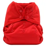 fralda de pano sólida à prova d'água fraldas laváveis para bebês fraldas de pano reutilizáveis Vermelho