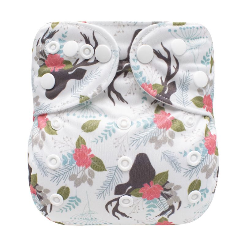 

Baby Cartoon Cloth Diaper Washable Adjustable Waterproof Breathable Eco-friendly Diaper