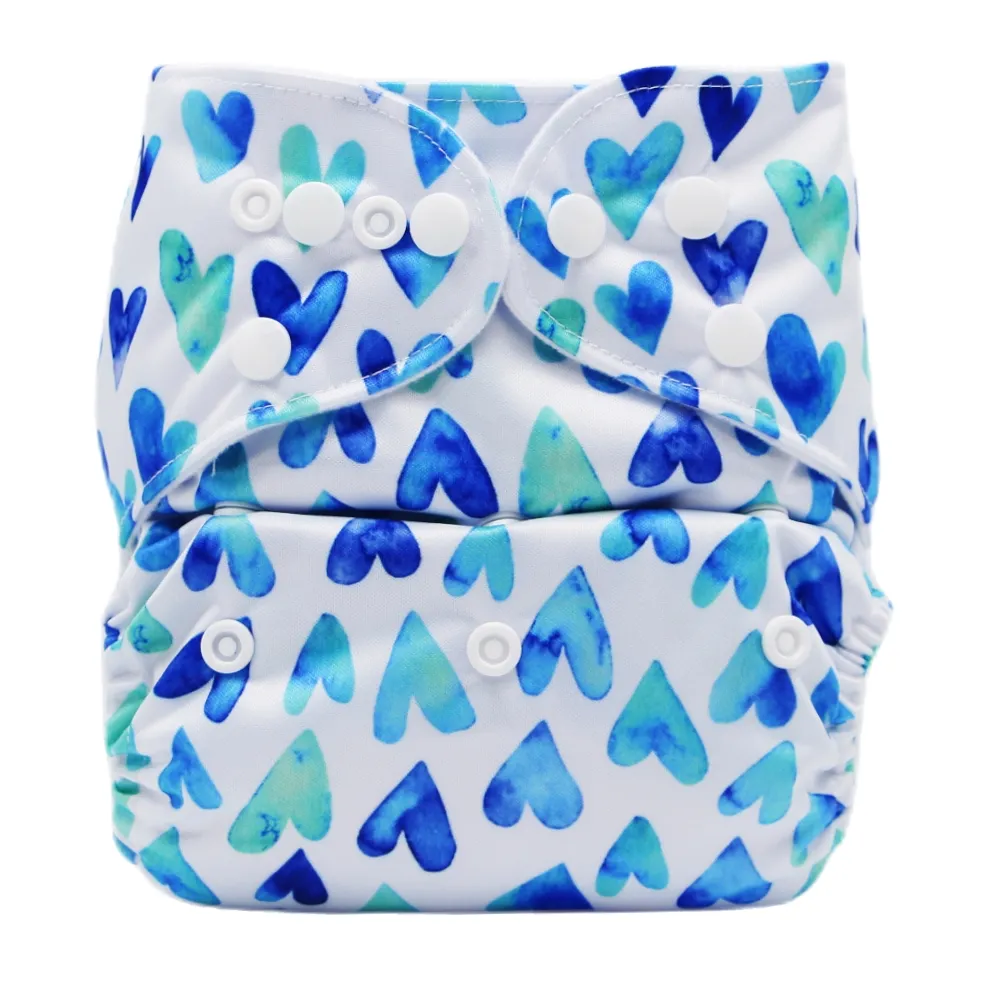 Multicolor Print Asenappy Cloth Diaper for Baby Color-B