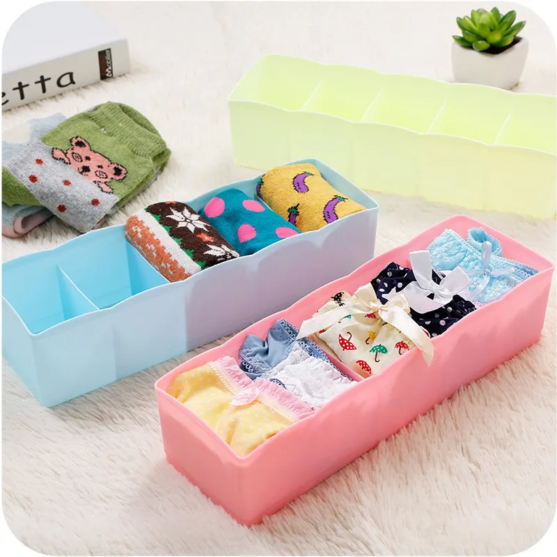 Convenient Drawer Clothes/Cosmetic Storage Box Pink big image 1