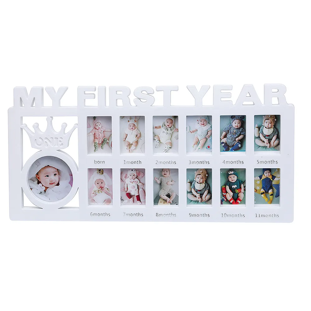 My First Year Frame Baby Picture Keepsake Frame for Photo Memories for Newborn Gifts big image 3