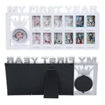 My First Year Frame Baby Picture Keepsake Frame for Photo Memories for Newborn Gifts White image 6
