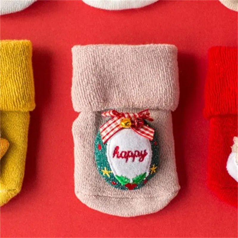 Baby / Toddler Christmas Cartoon Three-dimensional Socks  image 2