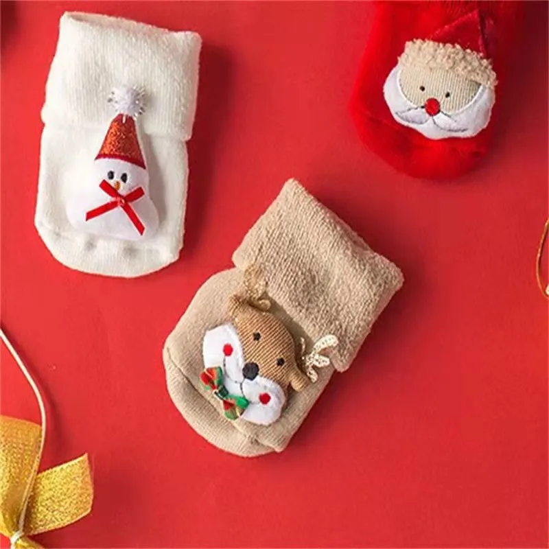 Baby / Toddler Christmas Cartoon Three-dimensional Socks  image 3