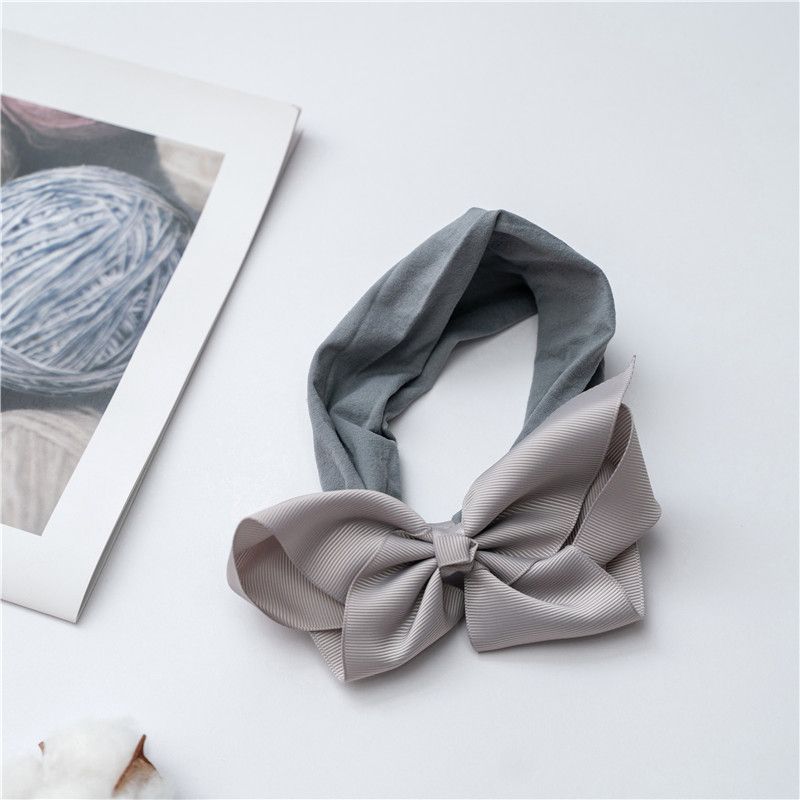 

Baby / Toddler Girl Sweet Solid Bowknot Headband