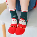 5-pairs Baby / Toddler Christmas Crew Socks Set  image 6