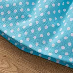 2pcs Toddler Girl Allover Polka Dots Ruffle Top and Shorts Set  image 6