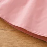 3pcs Toddler Girl Elephant Suspender Skirt & Ruffled Tee & Headband Set Pink image 4
