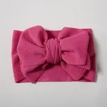 Baby / Toddler Lovely Bow Design Cloth Headband Dark Pink