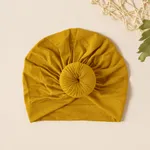 Baby / Toddler Sweet Solid Knot Newborn Hat Ginger