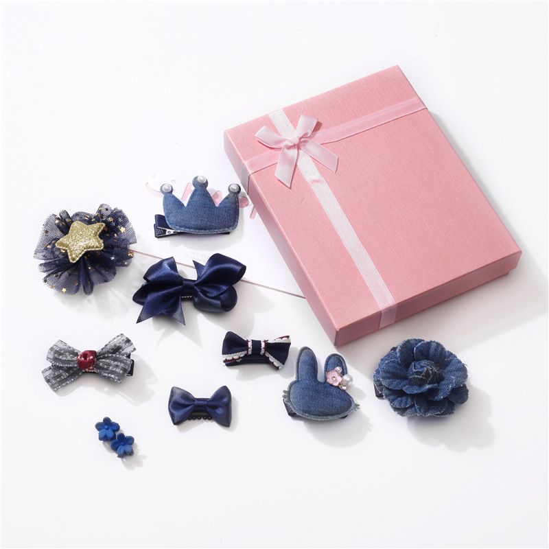 10-pack Headband Hair Clips For Girls (with Box)