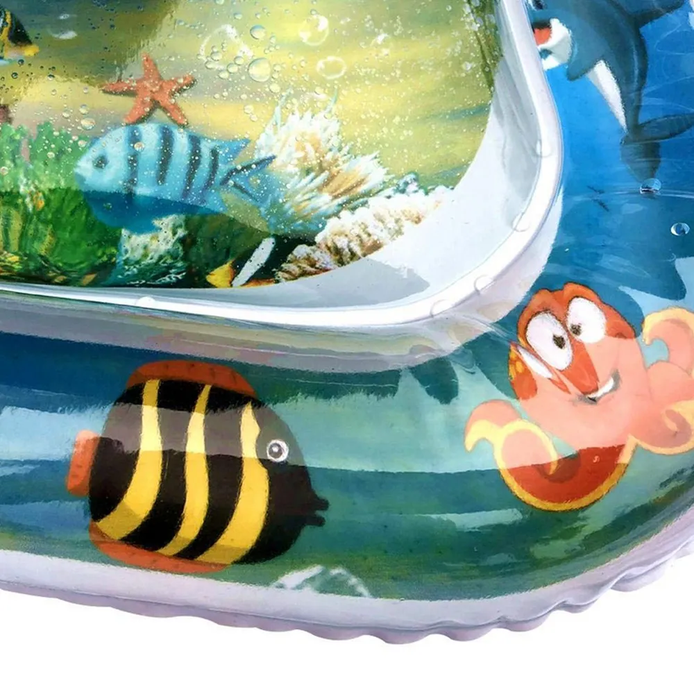 Shark Print Baby Inflatable Water Cushion Play Water pad  image 4