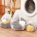 1pc/3pcs Mesh Laundry Bag with Drawstring, Bra Underwear Products Household Cleaning Tools Accessories Laundry Wash Care  image 1