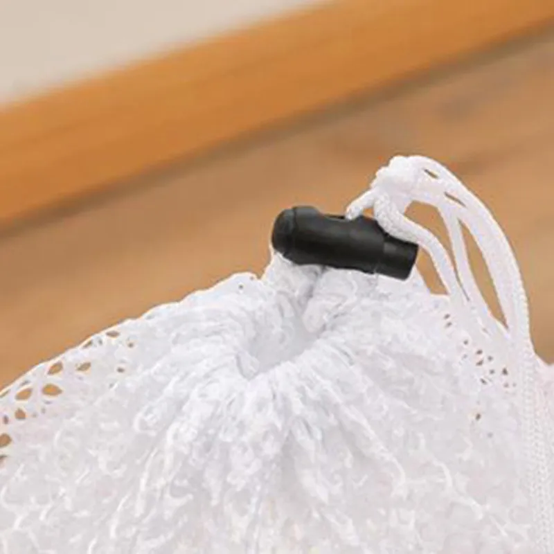 1pc/3pcs Mesh Laundry Bag with Drawstring, Bra Underwear Products Household Cleaning Tools Accessories Laundry Wash Care big image 5