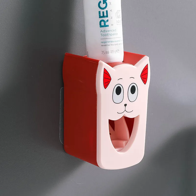 Dispensador automático de pasta de dientes, accesorios de baño de montaje  en pared, exprimidor de pasta