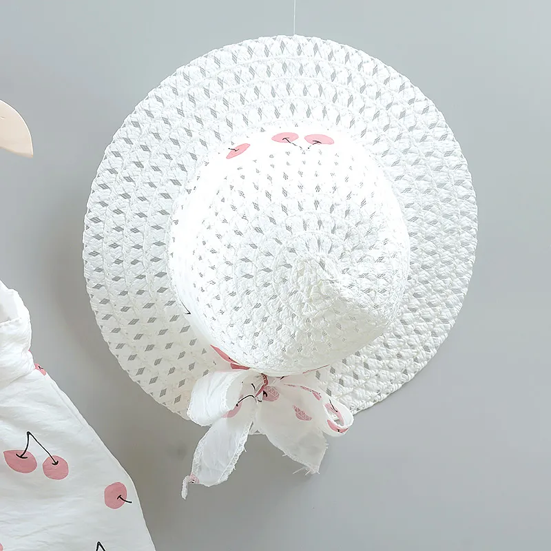 2 unidades Bebé Hipertátil/3D Cereja Bonito Sem mangas Vestidos Rosa image 2