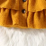 2PCS Baby Girl Sweet Multi-layered Coat & Jacket Set  image 3