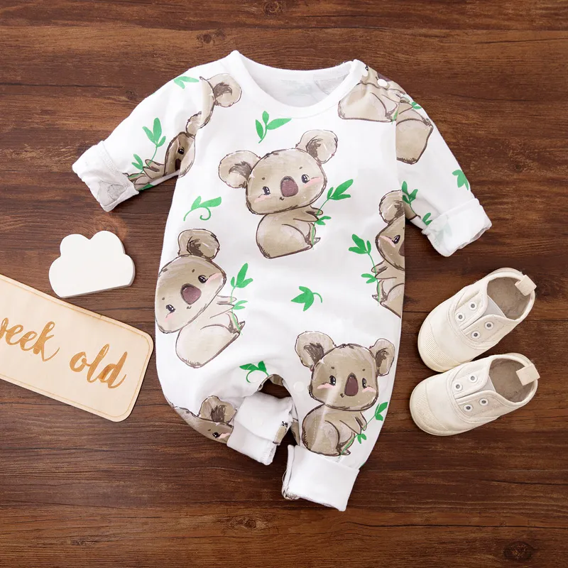 Baby Unisex casual Animal & Koala Jumpsuits
